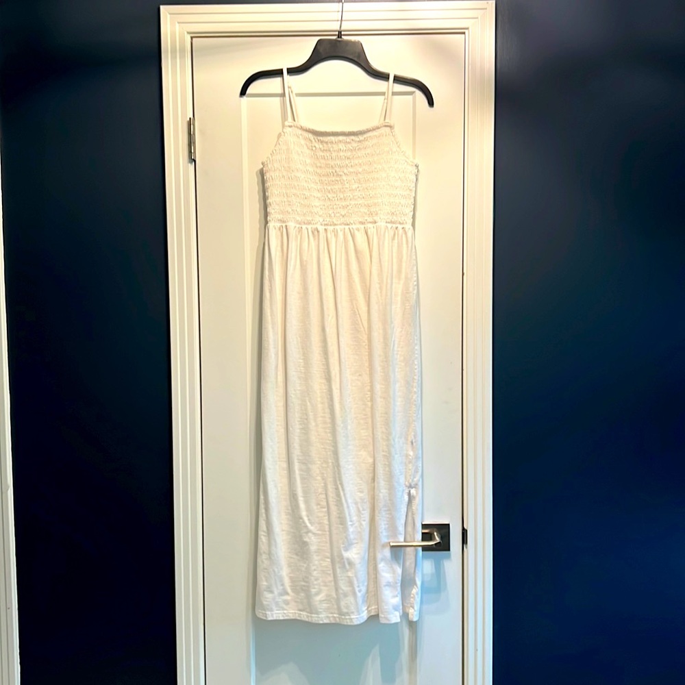 White Midi Dress